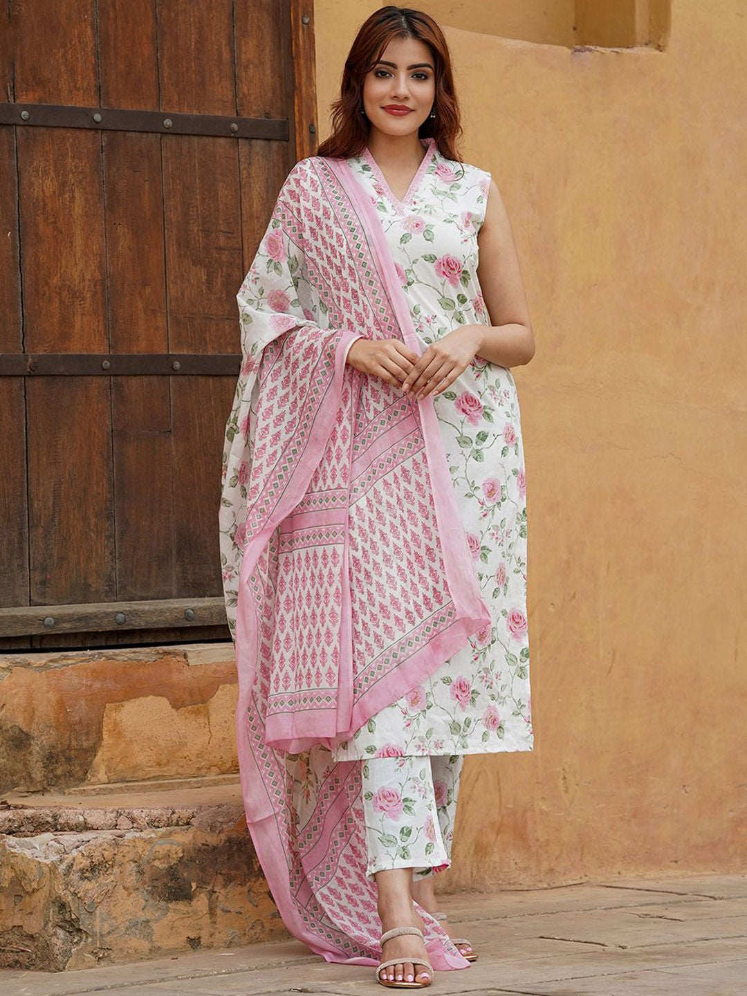 DAMINI PINK STUNNING PARTY DRESS