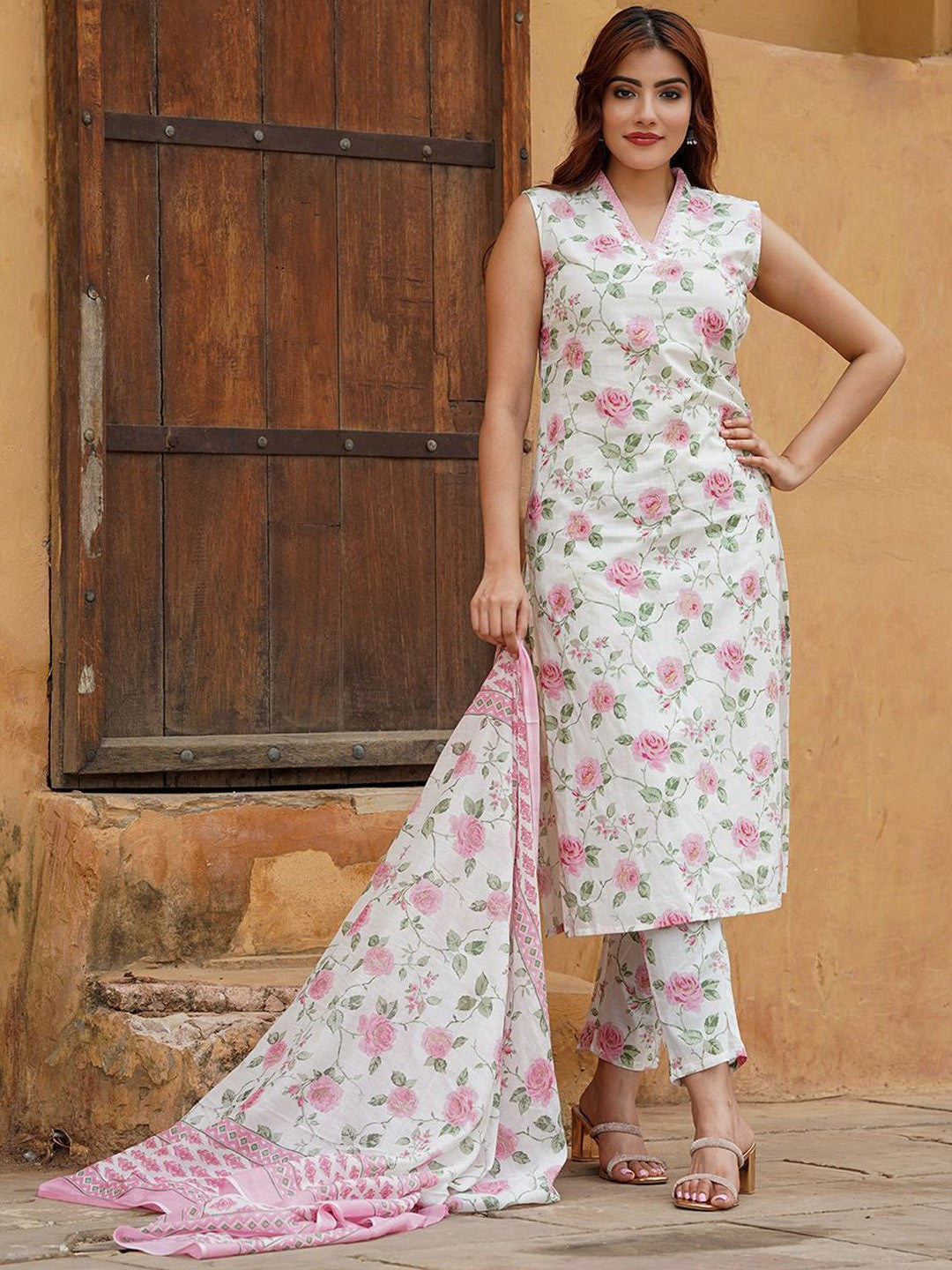 DAMINI PINK STUNNING PARTY DRESS