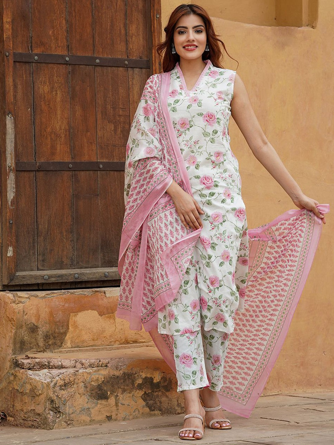 DAMINI PINK STUNNING PARTY DRESS