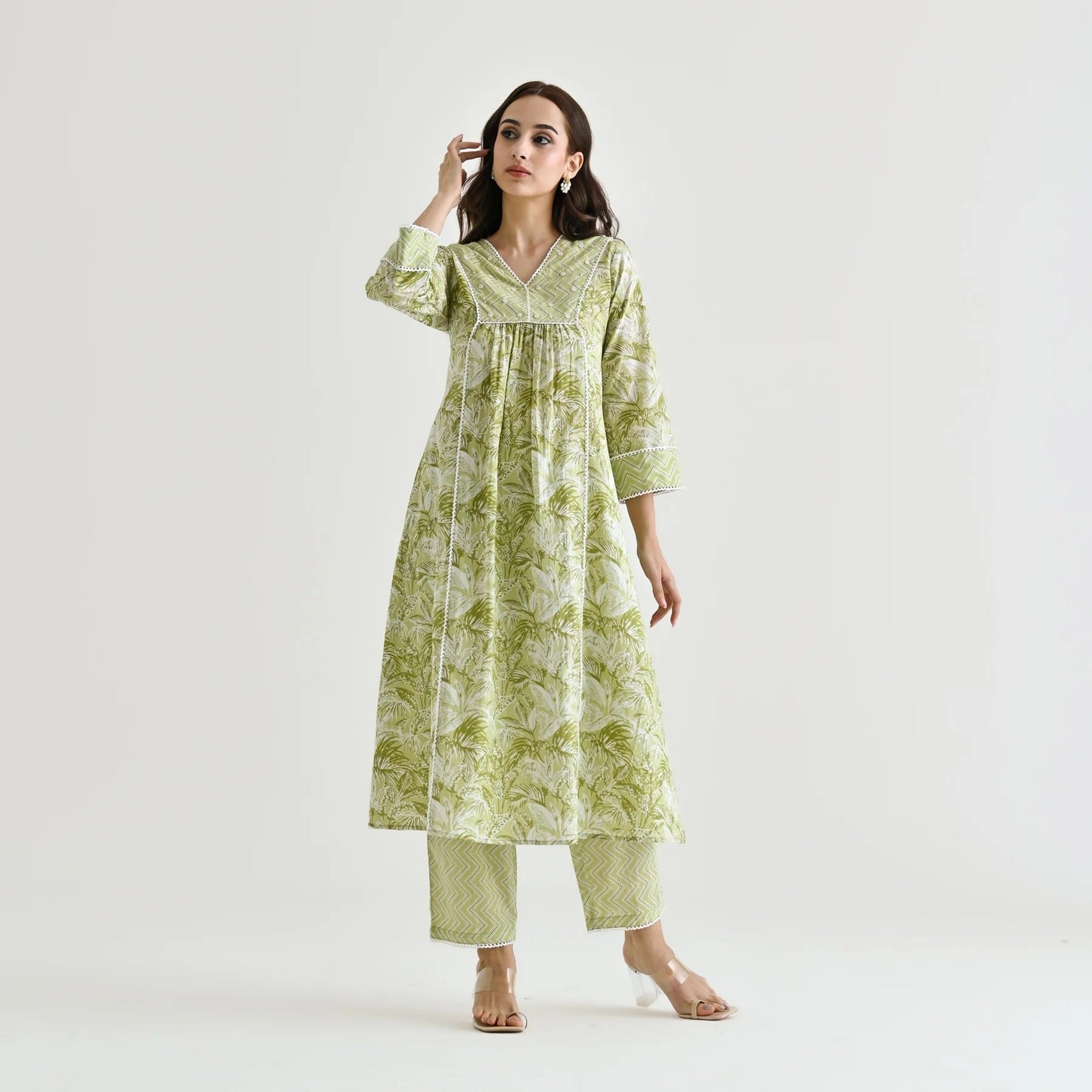 MOTI LEMON REFRESHING SPRING DRESS