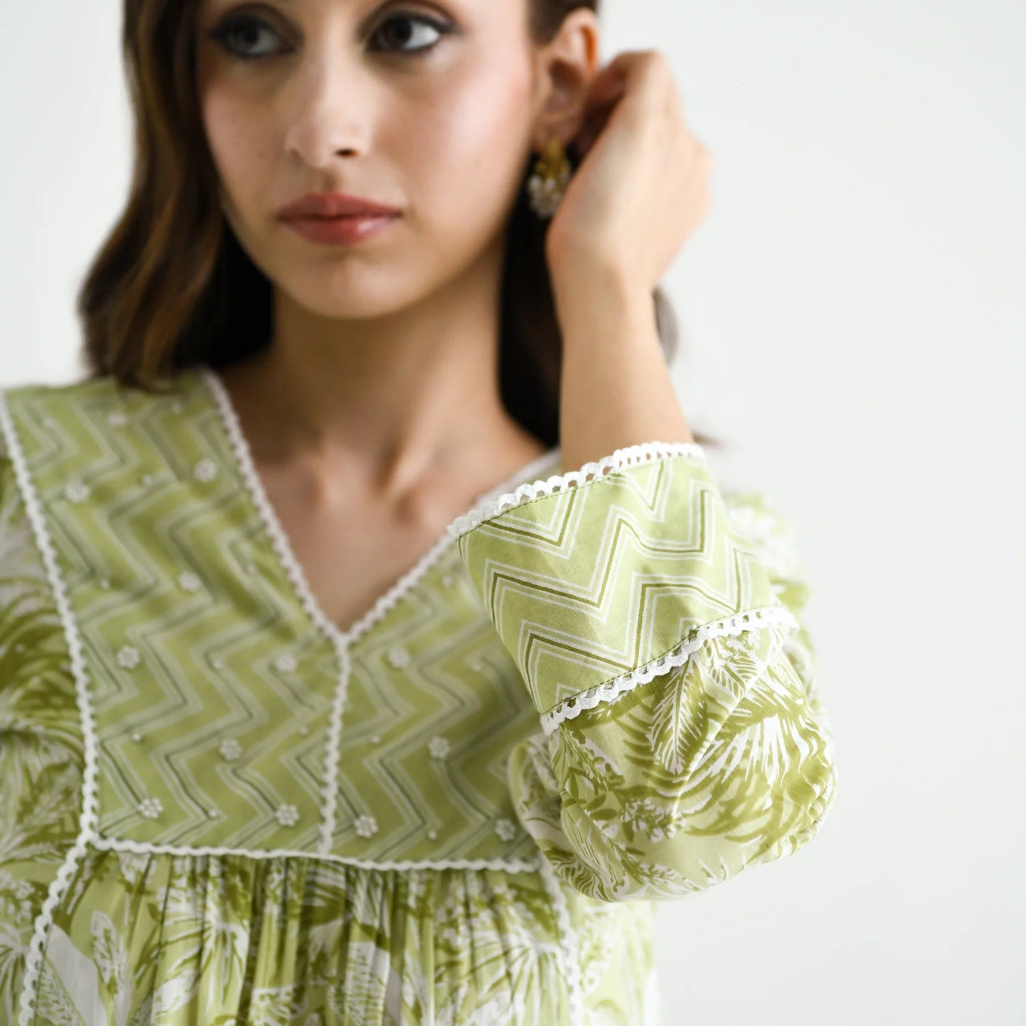 MOTI LEMON REFRESHING SPRING DRESS