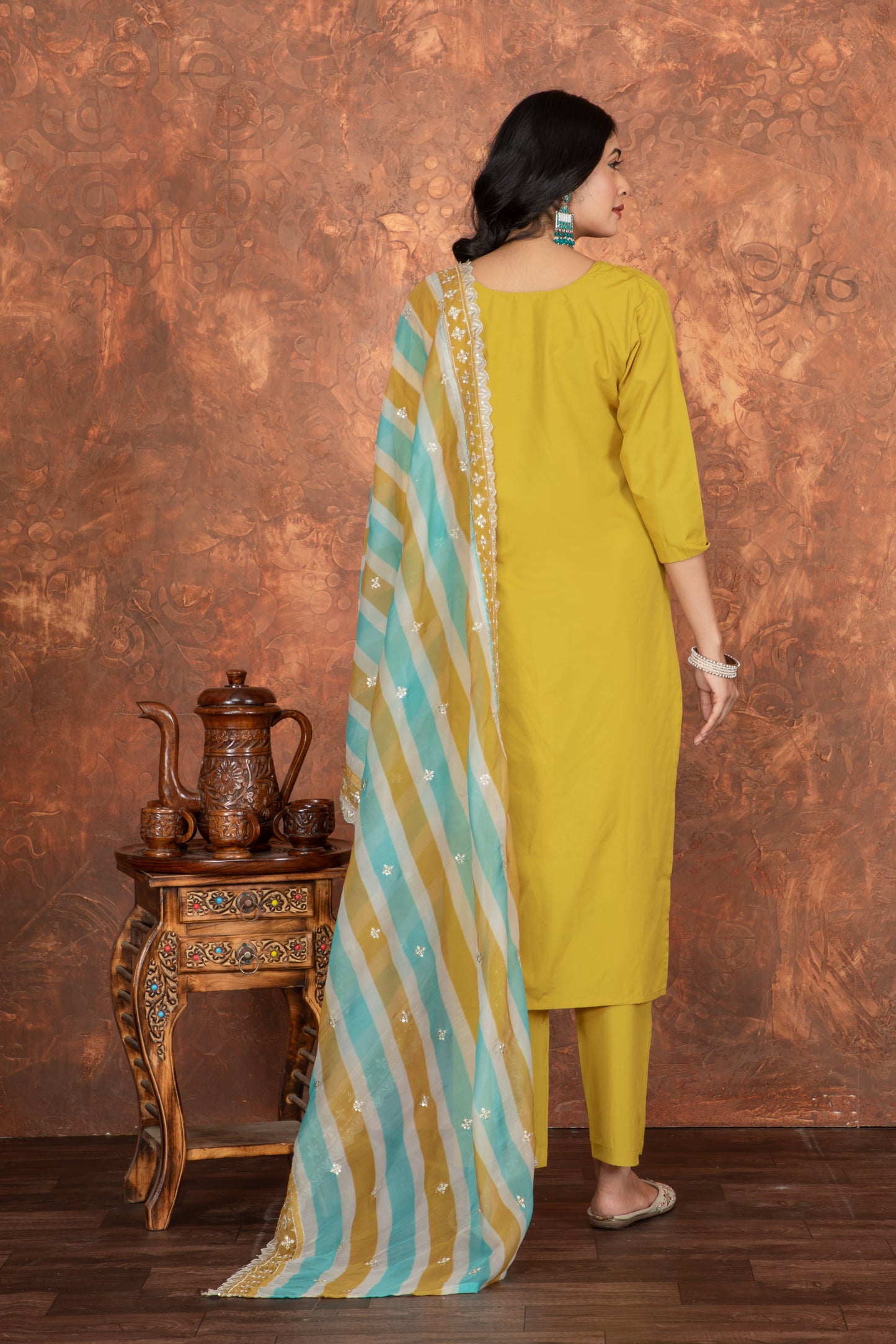 PRATIKSHA YELLOW CHEERFUL DAY DRESS