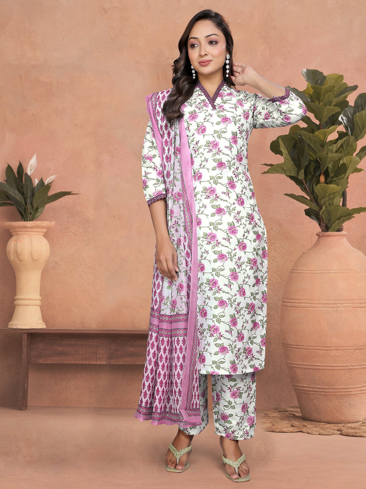 SANGINI RANI ROYAL PURPLE DRESS