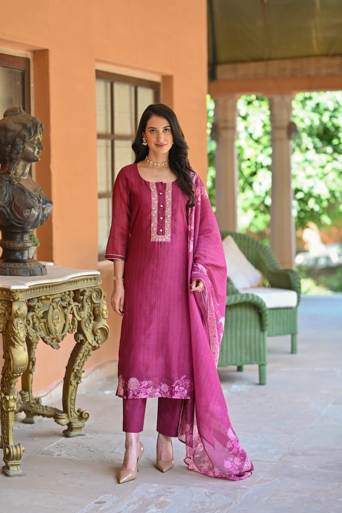 SHRUTI PINK CHARMING COCKTAIL DRESS