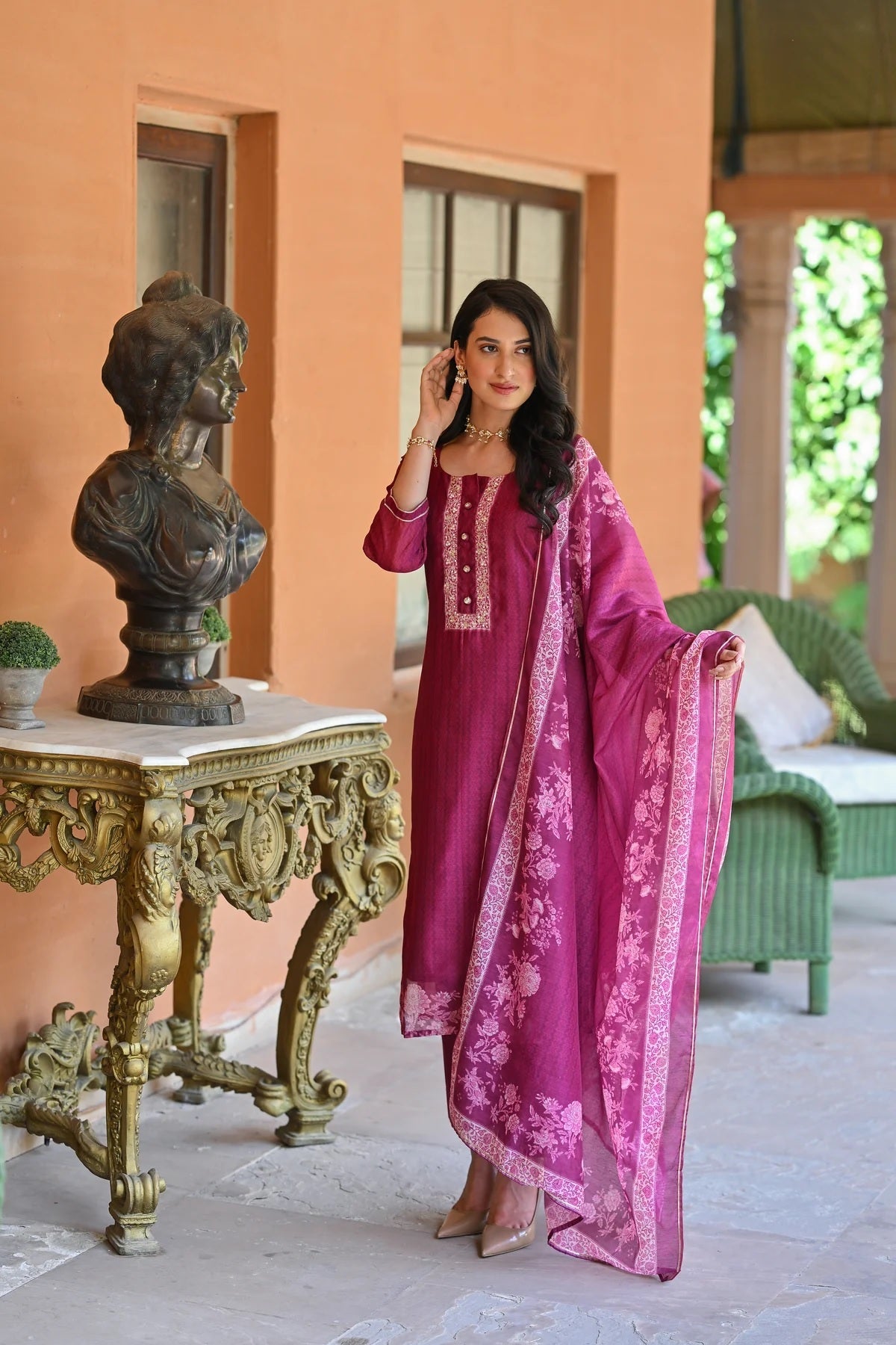 SHRUTI PINK CHARMING COCKTAIL DRESS