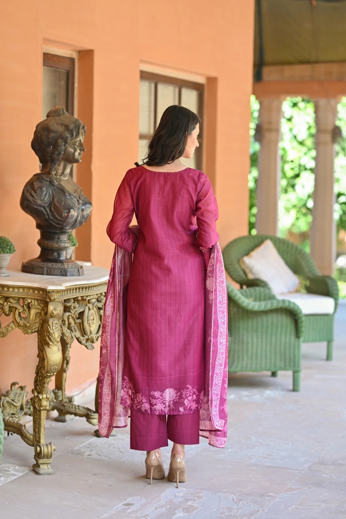 SHRUTI PINK CHARMING COCKTAIL DRESS