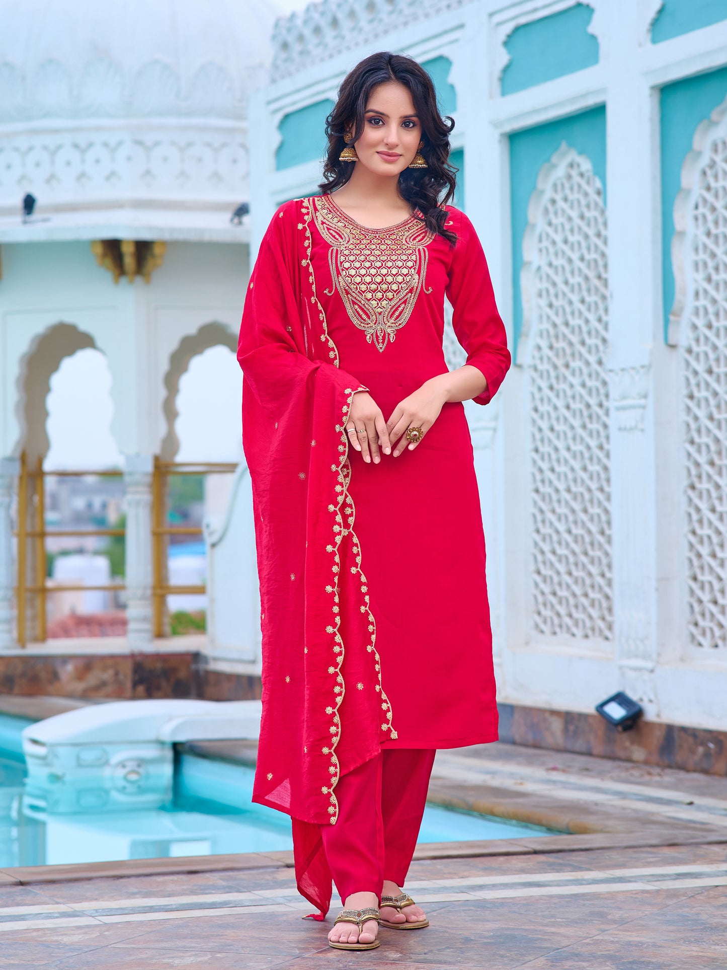 RANI KURTA SET WITH RELAXED FIT FOR DAILY WEAR