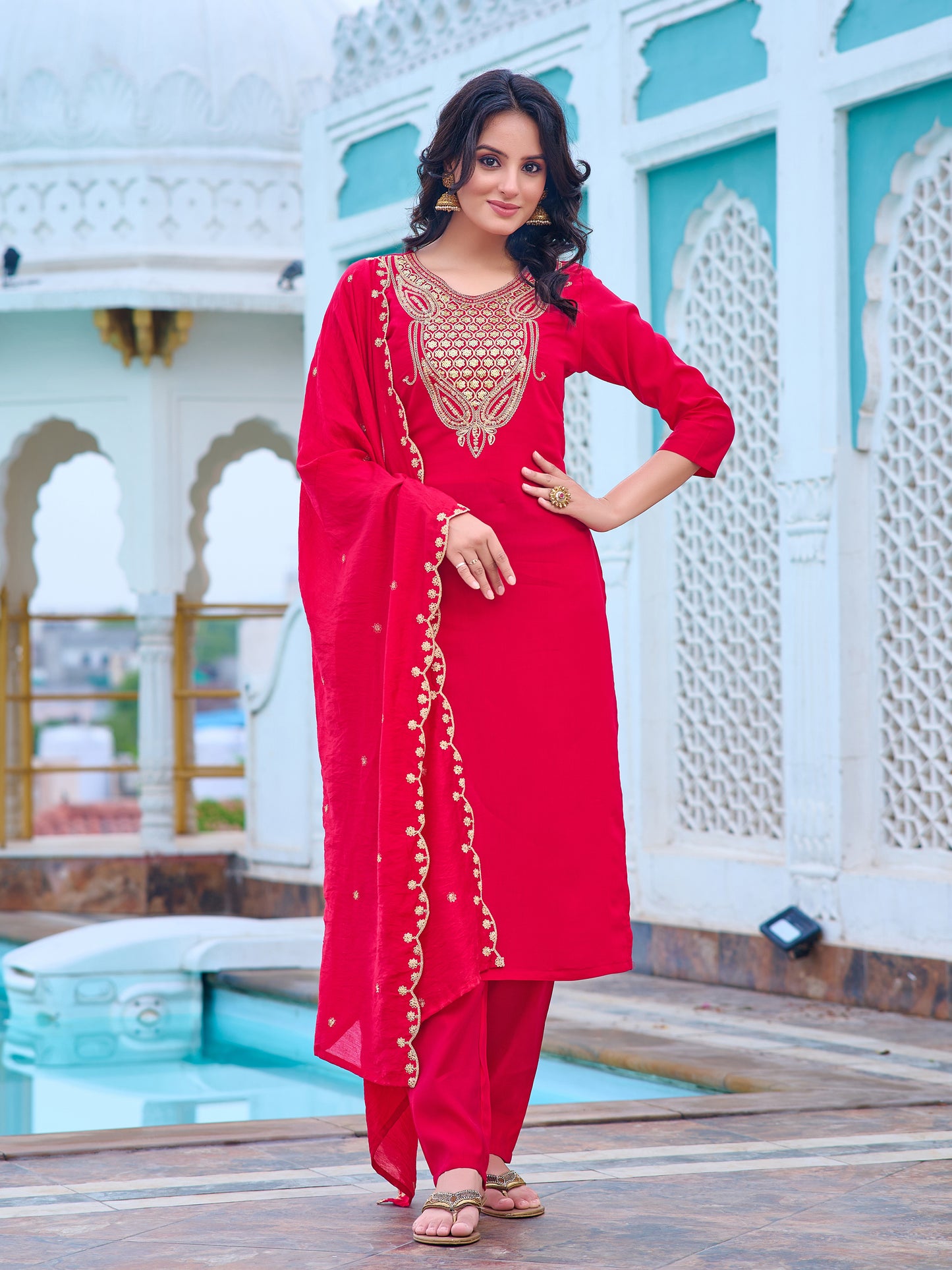 RANI KURTA SET WITH RELAXED FIT FOR DAILY WEAR