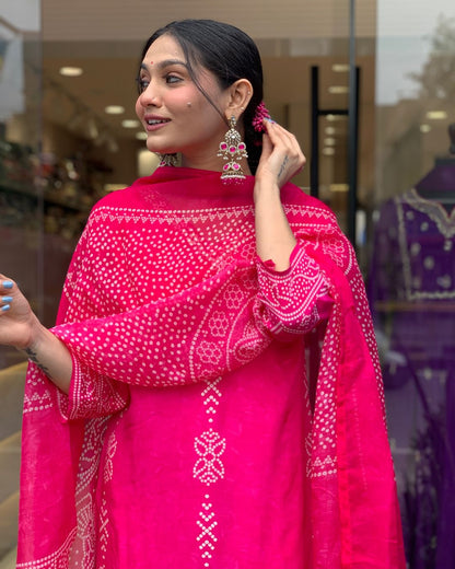 PINK CHIC KURTA SET