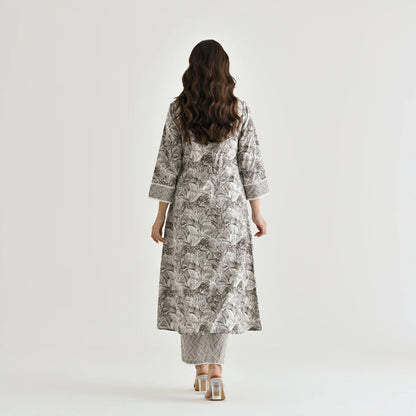 MOTI GRAY SOPHISTICATED EVENING DRESS