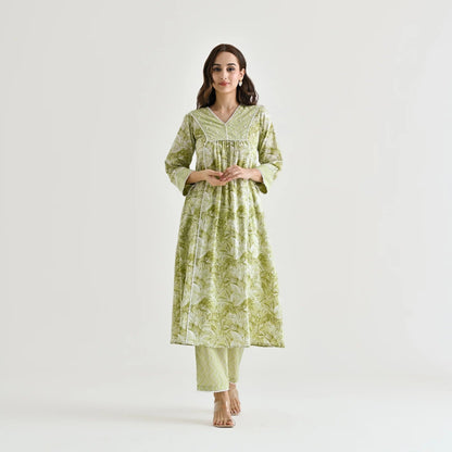 MOTI LEMON REFRESHING SPRING DRESS