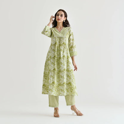 MOTI LEMON REFRESHING SPRING DRESS