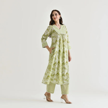 MOTI LEMON REFRESHING SPRING DRESS
