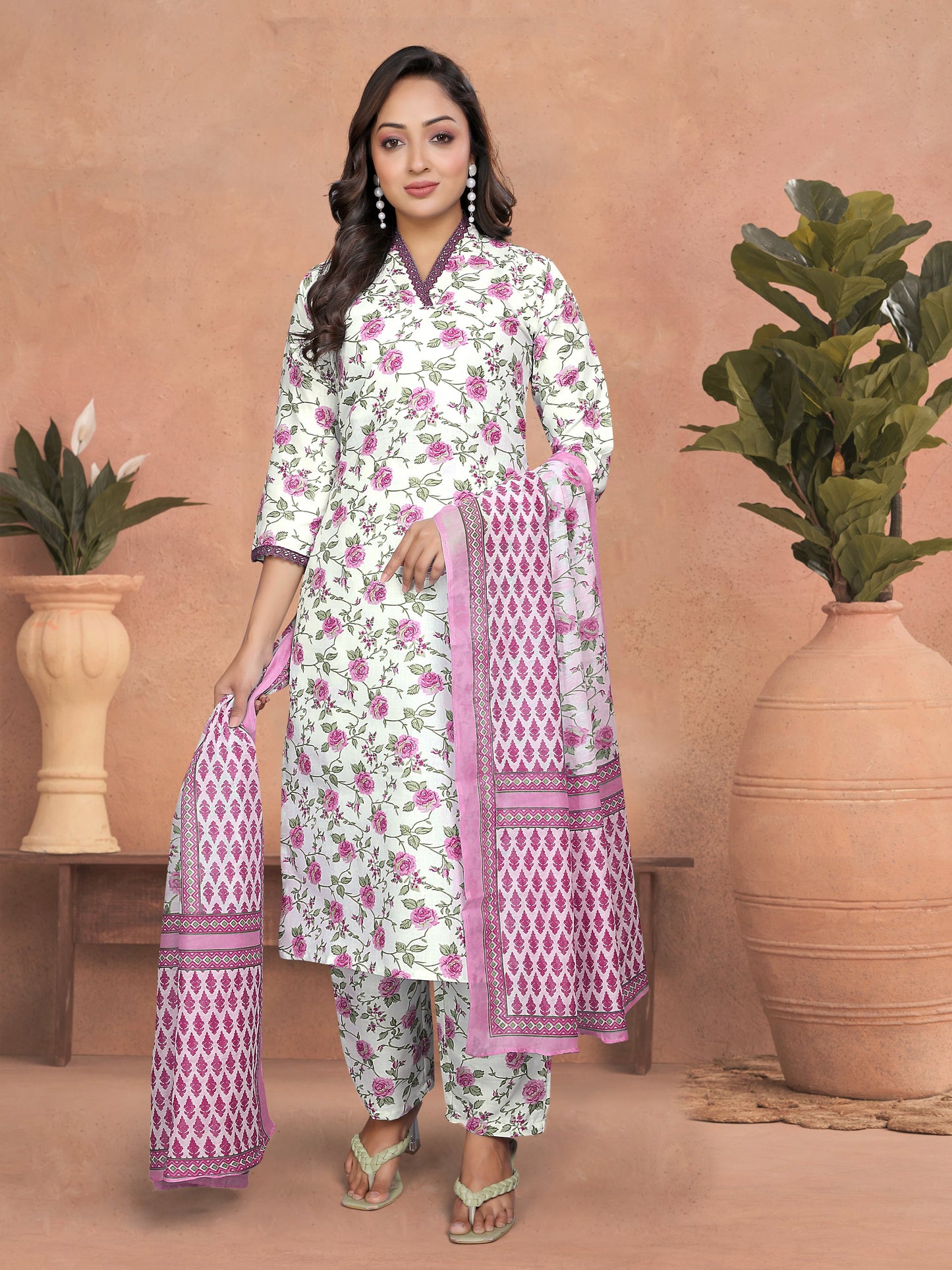 SANGINI RANI ROYAL PURPLE DRESS