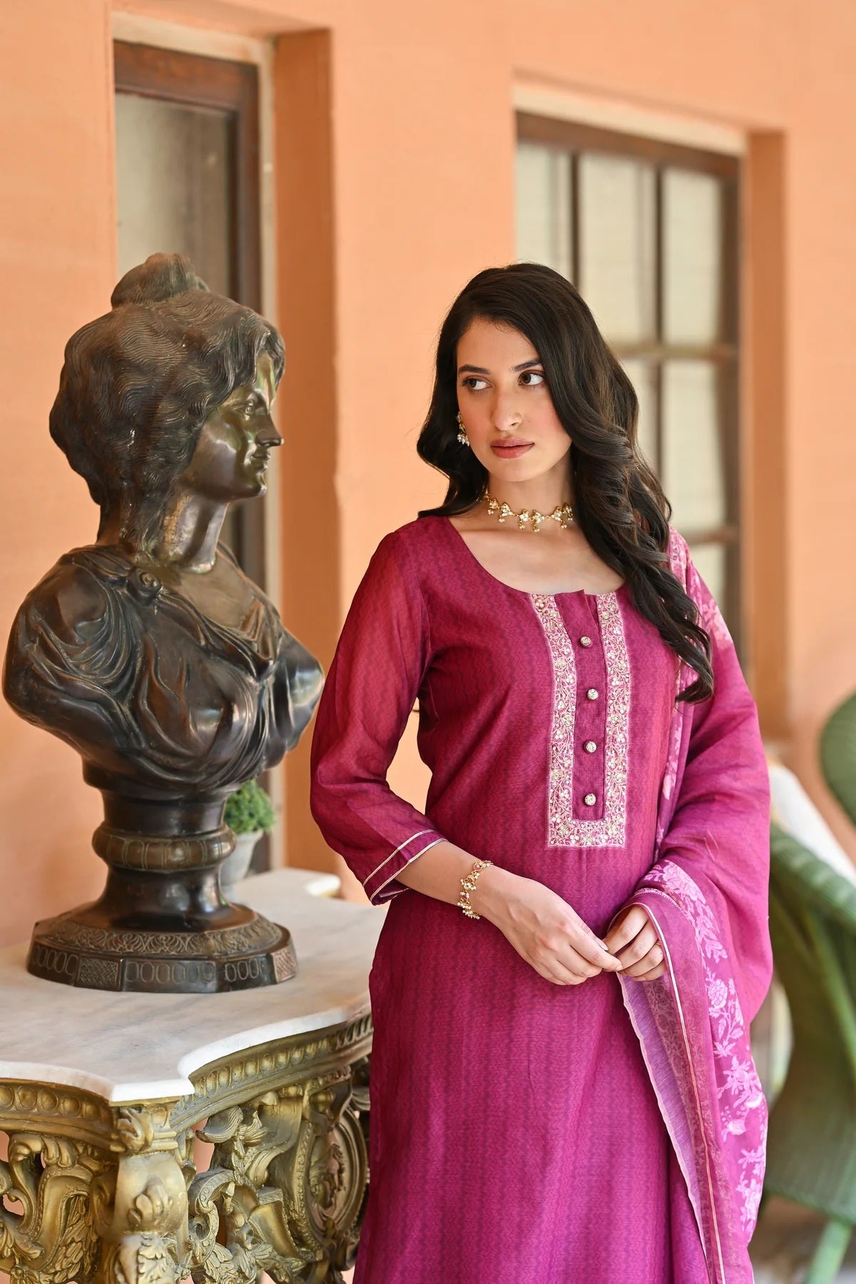 SHRUTI PINK CHARMING COCKTAIL DRESS