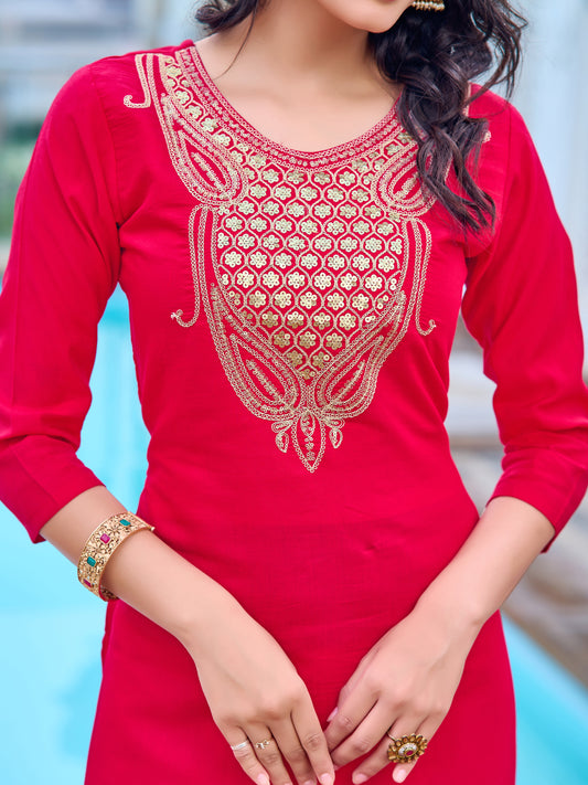 RANI KURTA SET WITH RELAXED FIT FOR DAILY WEAR