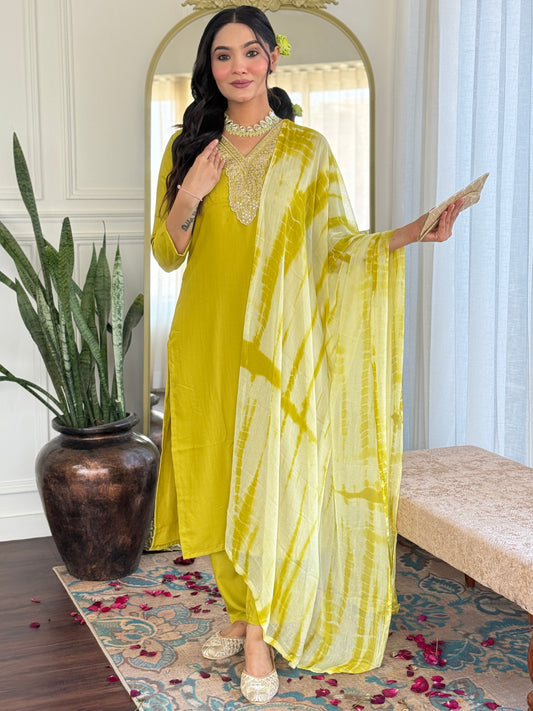 LIRIL ETHNIC WEAR KURTA SET FOR WOMEN